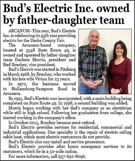 Slide of Bud's Electric