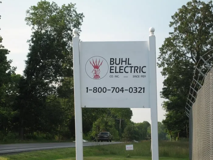 Slide of Buhl Electric Company, Inc.