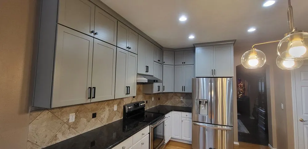 Certified electrician providing panel upgrade in , 