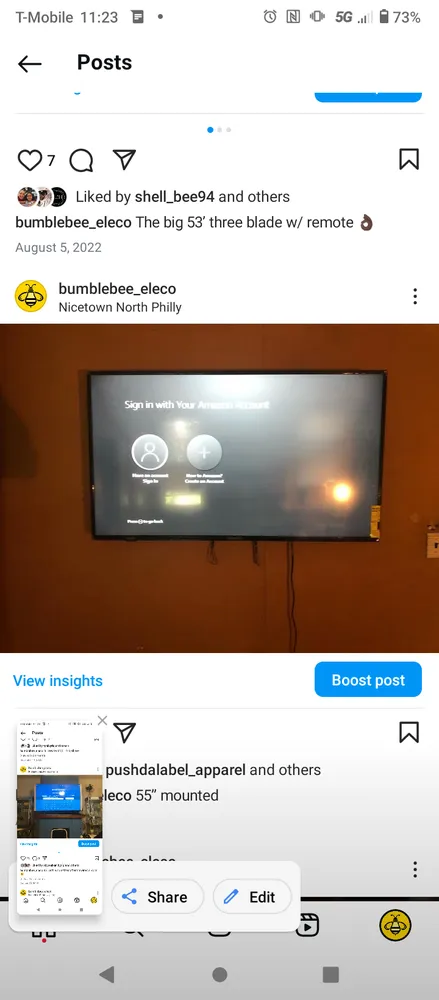 Slide of Bumblebee Electric Company