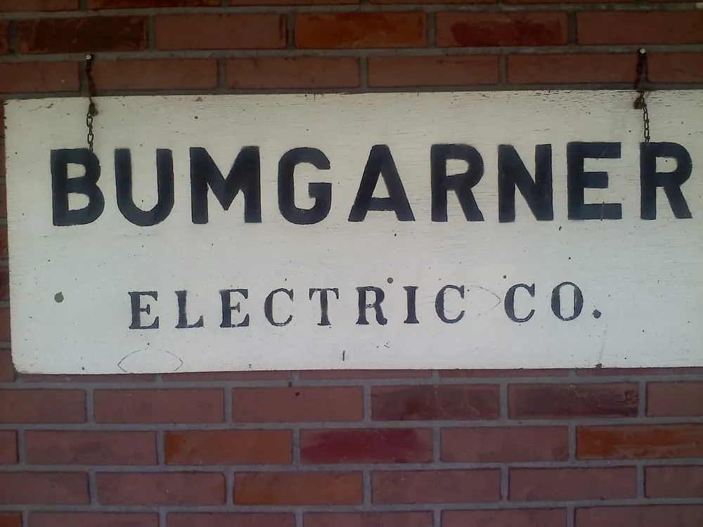 Slide of Bumgarner Electric Company