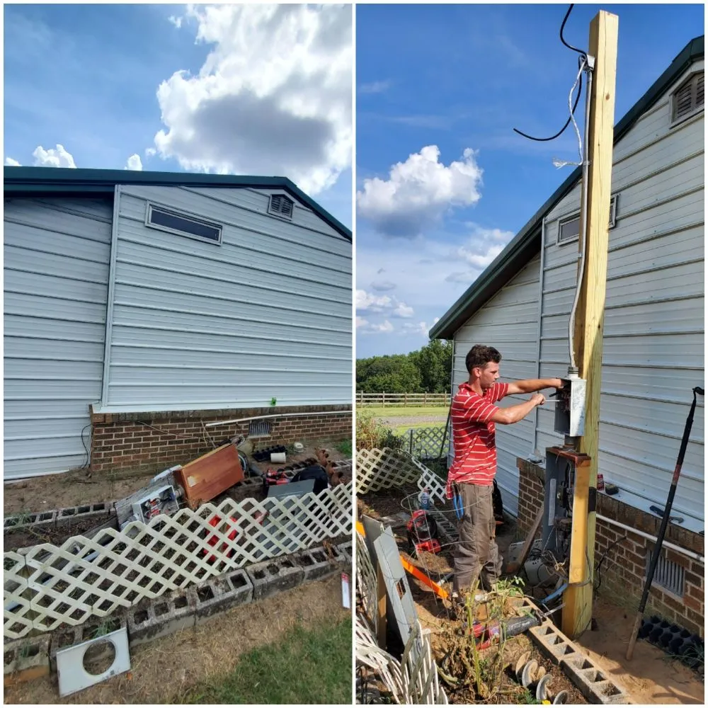 Professional electrical repair in Maplesville, AL by Bunch Contractors