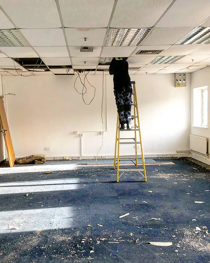 Slide of Burnham Electrical Co