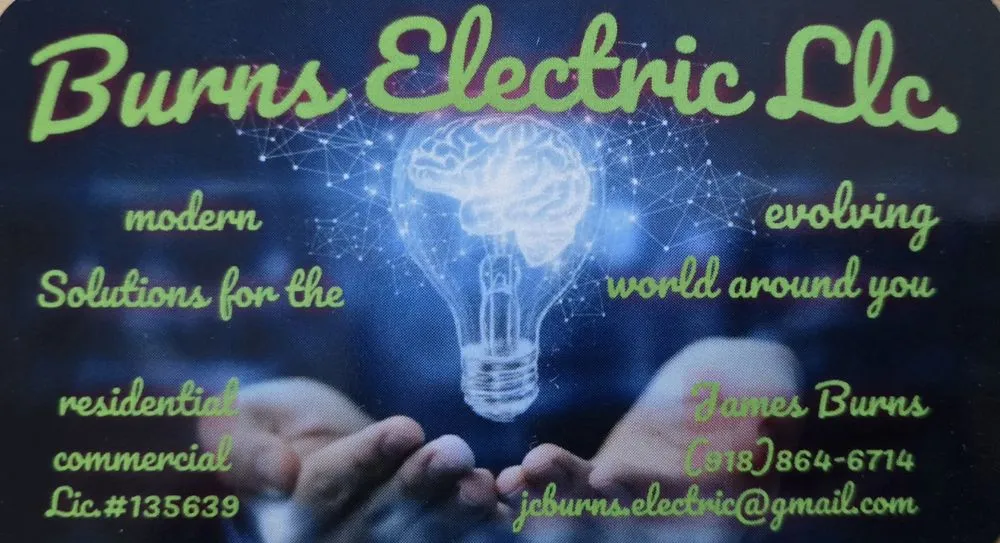 Professional electrician providing circuit breaker repair in Mazie, OK - Burns Electric