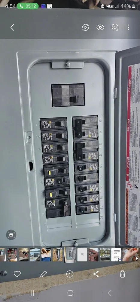 Slide of Burrell Electric