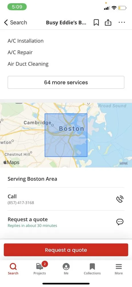 Slide of Busy Eddie’s Building Maintenance /Electrical service and repair