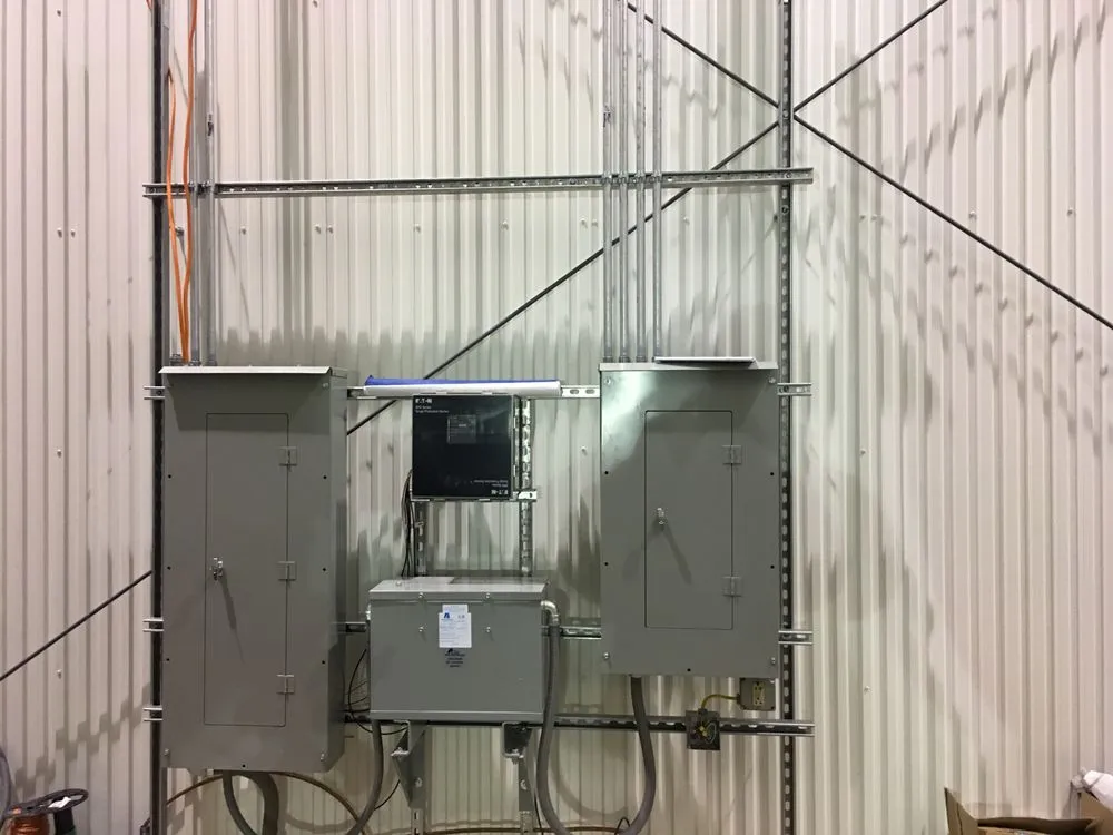 Slide of Butler's Electric Service Team