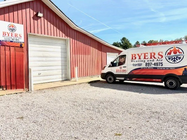 Slide of Byers Heating and Air