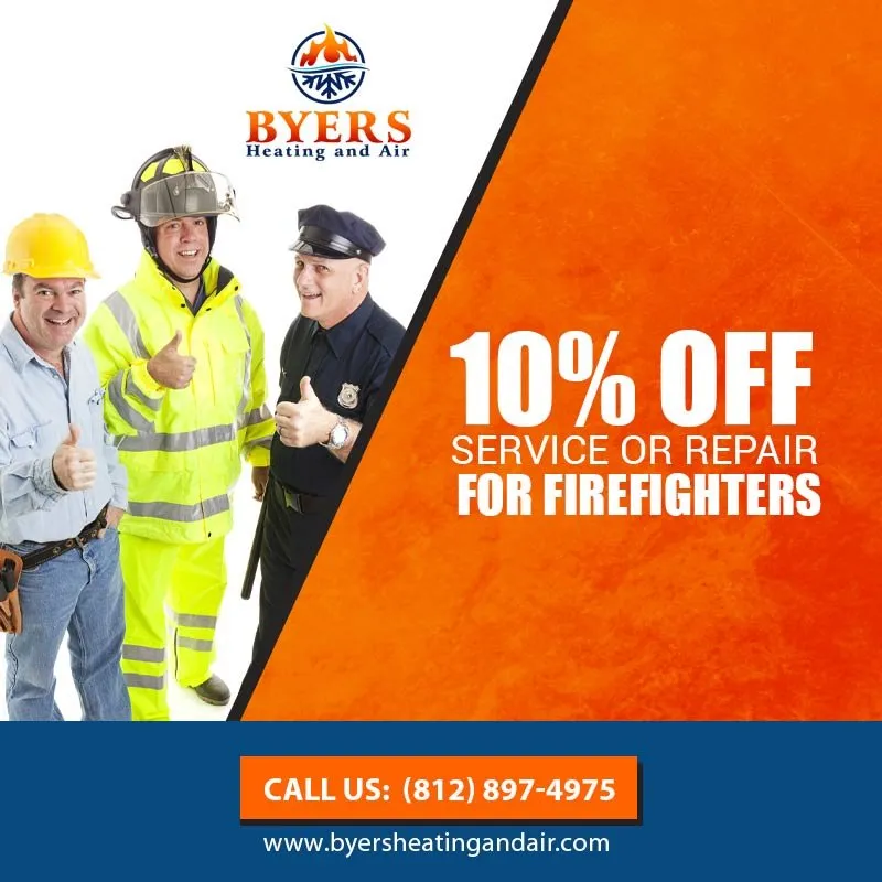 Slide of Byers Heating and Air