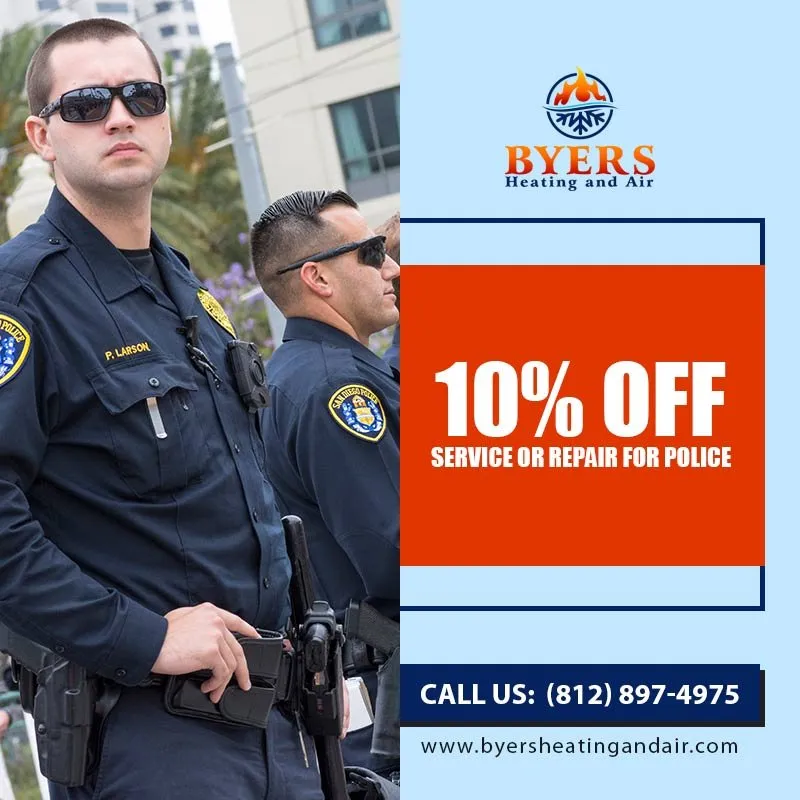 Slide of Byers Heating and Air