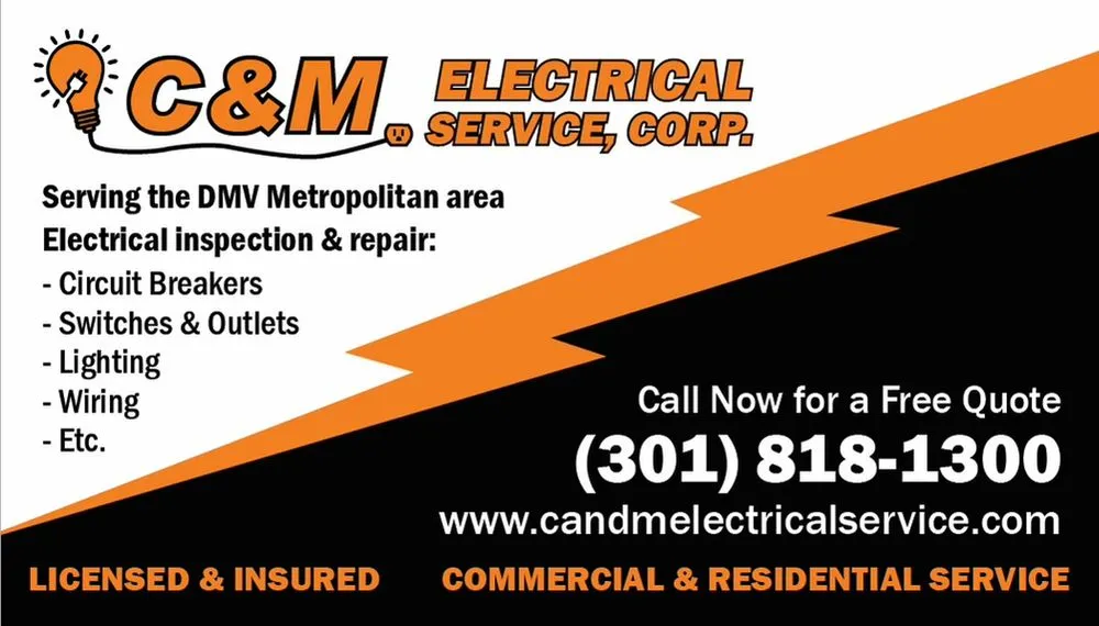 Slide of C & M Electrical Service