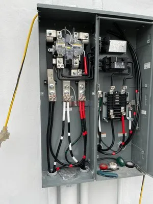 C A Electric & Construction Logo