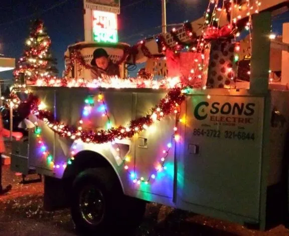 Slide of C and Sons Electric