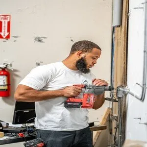 Slide of C. Bates Electric