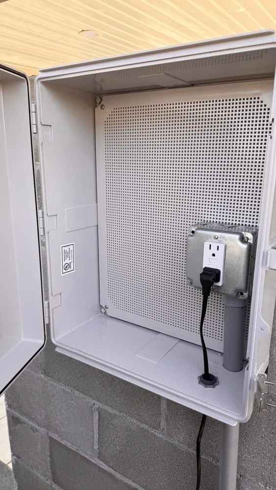 Slide of C. Bates Electric