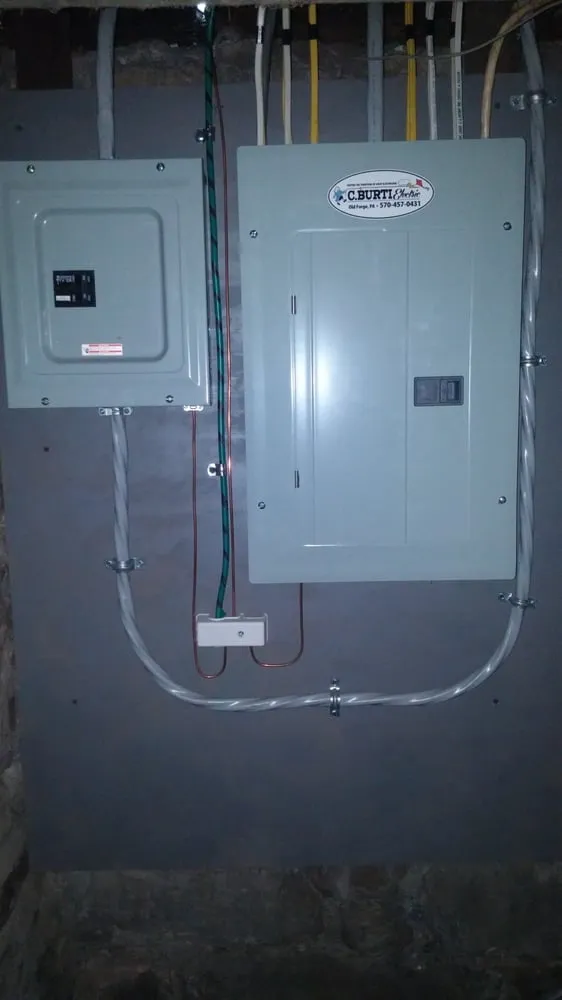 Slide of C Burti Electric