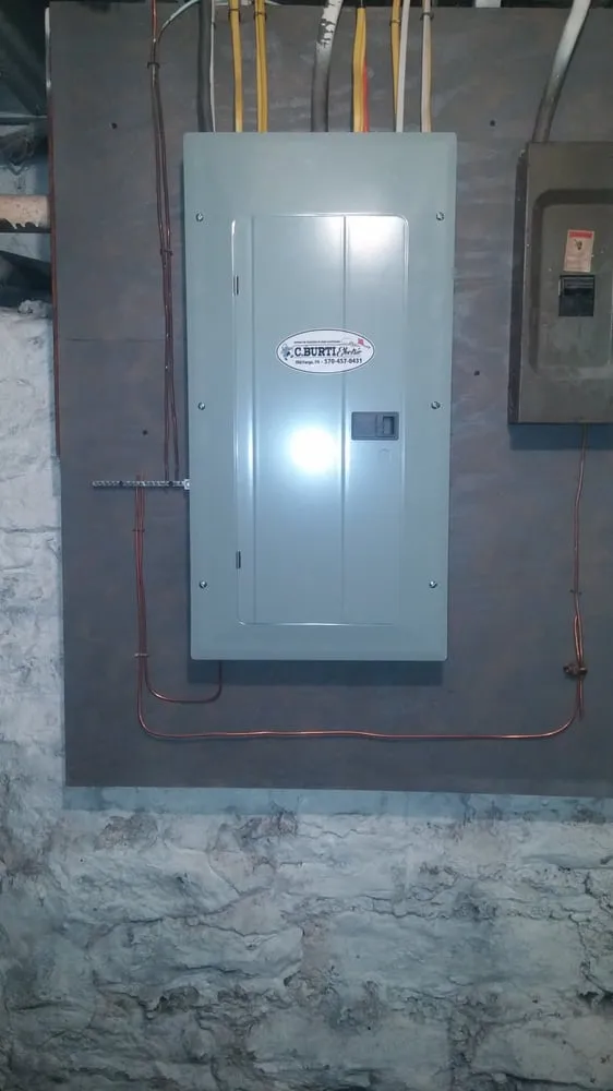 Slide of C Burti Electric