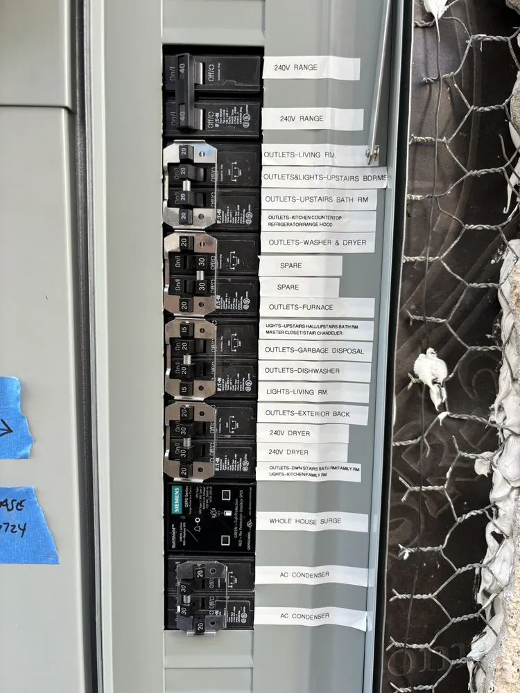 Certified electrician providing outlet and switch repair in , 