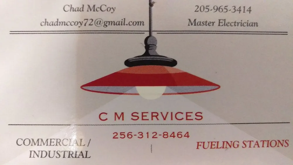 Slide of C M Services