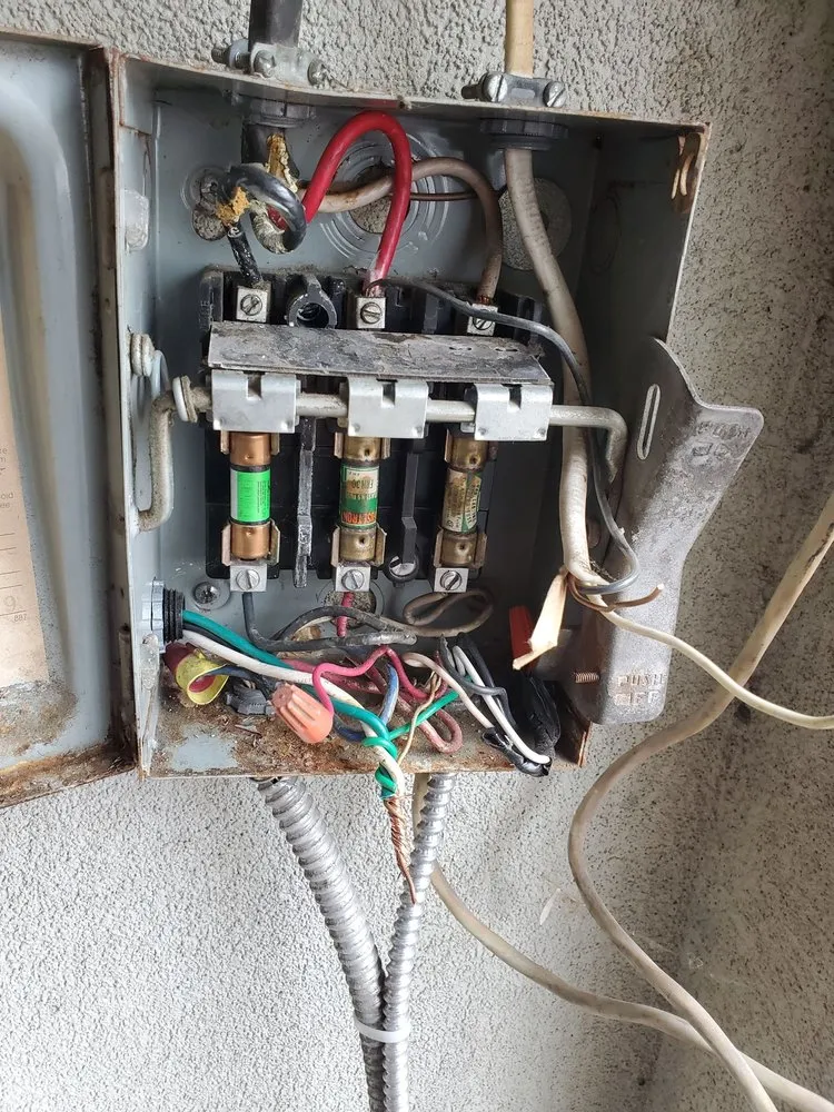 Slide of CA Fleming Electric