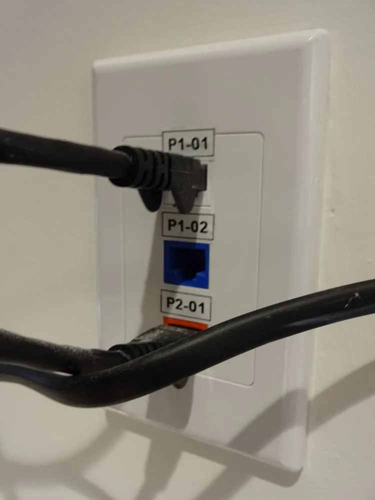 Slide of Cables First Corp