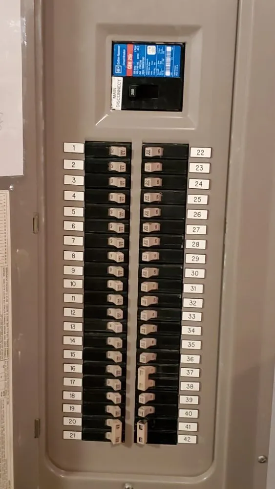 Certified panel upgrade in , by CAD Contractors