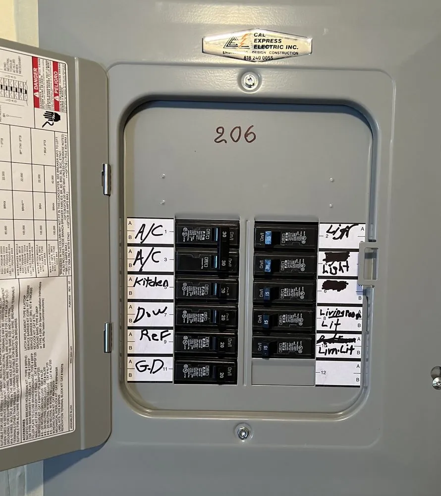 Slide of Cal Express Electric