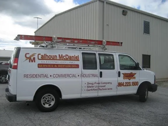 Slide of Calhoun McDaniel Electrical