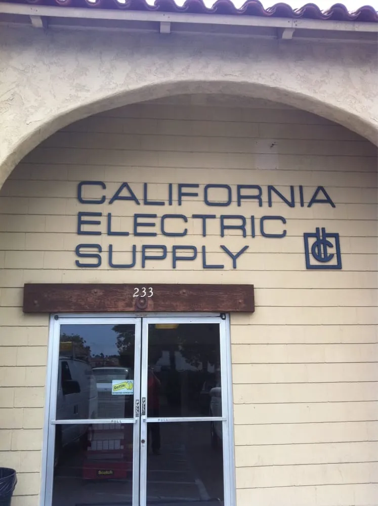 Slide of California Electric Supply