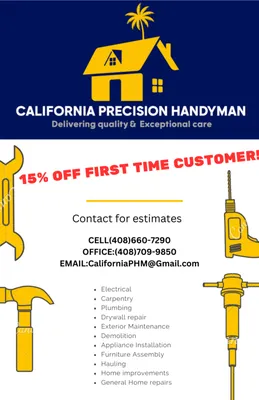 California Precision Handyman Logo