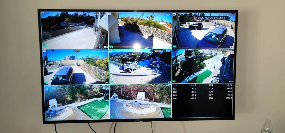 Slide of California Security and Automation Systems