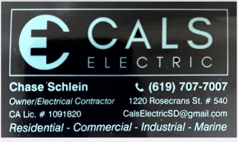 Slide of Cals Electric