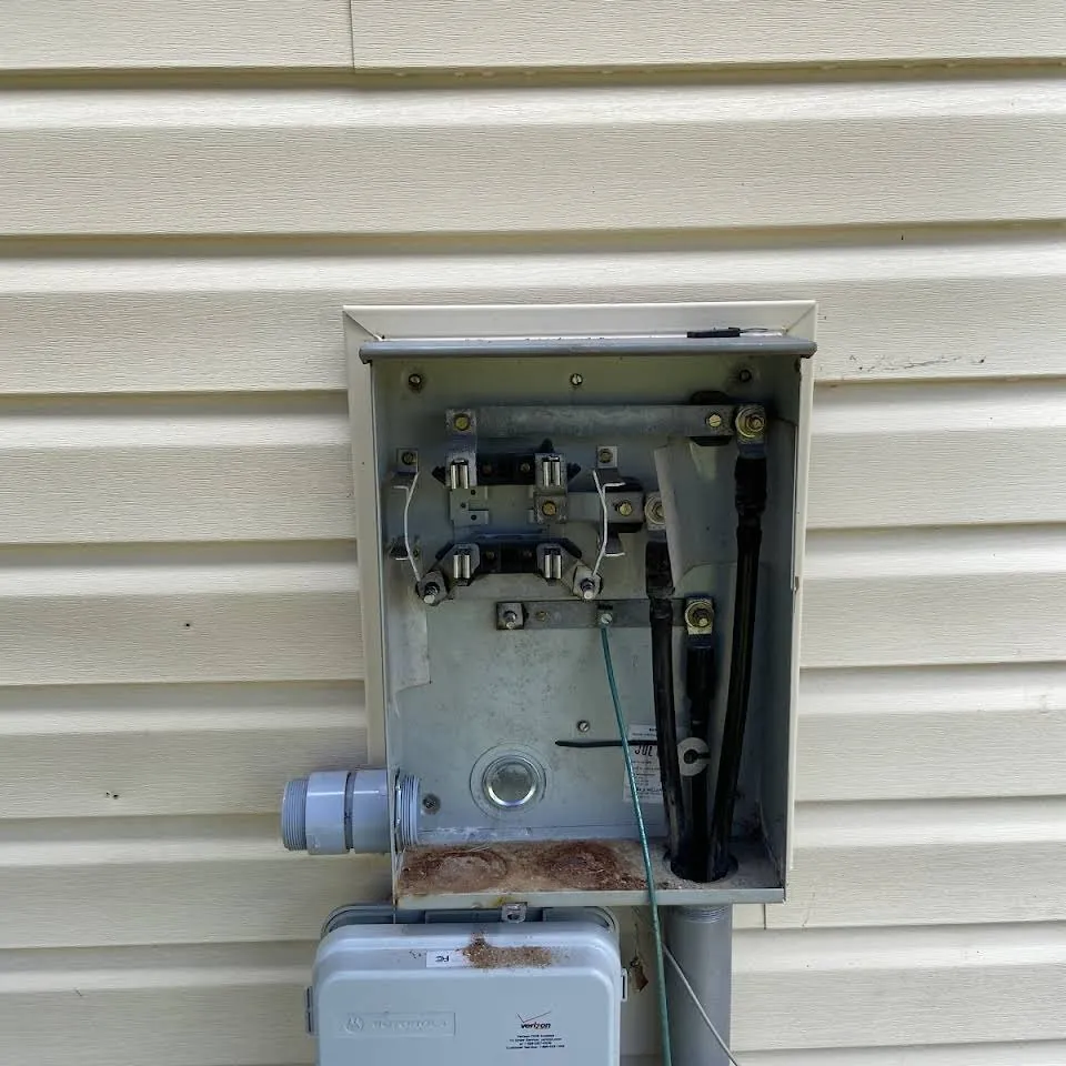 Slide of Calvary Cross Electrical