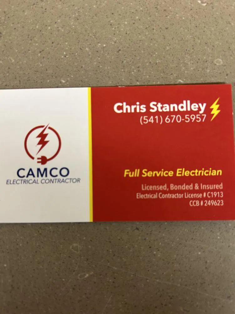 Slide of Camco Electrical Contractor