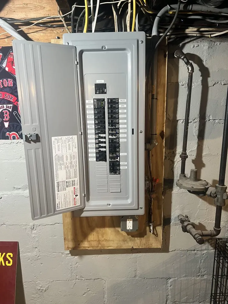 Professional panel upgrade in ,  by Cameron Wilson Electrician