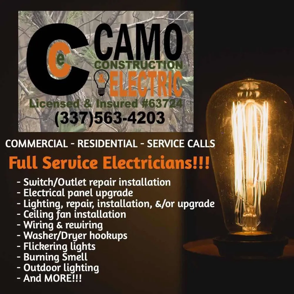 Slide of Camo Construction & Electric