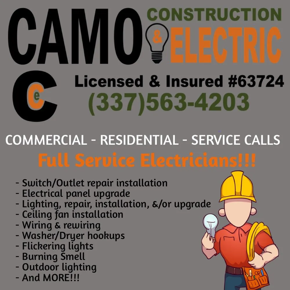 Slide of Camo Construction & Electric