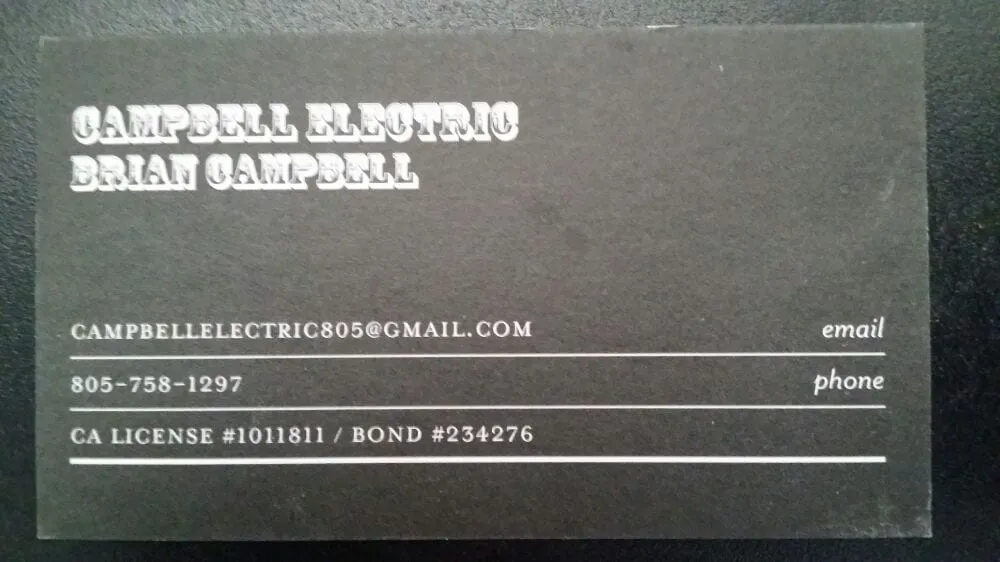 Slide of Campbell Electric