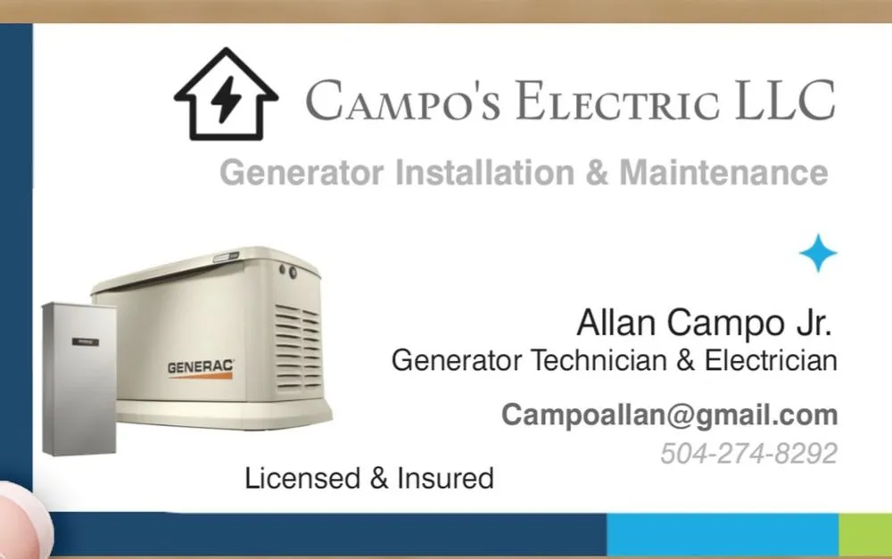 Slide of Campo's Electric