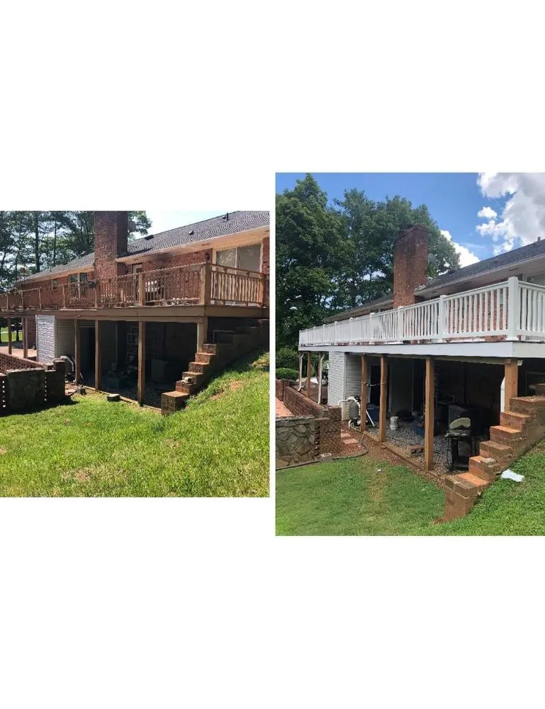 Certified electrician providing panel upgrade in Ridgeway, VA - Canaan Hills Construction