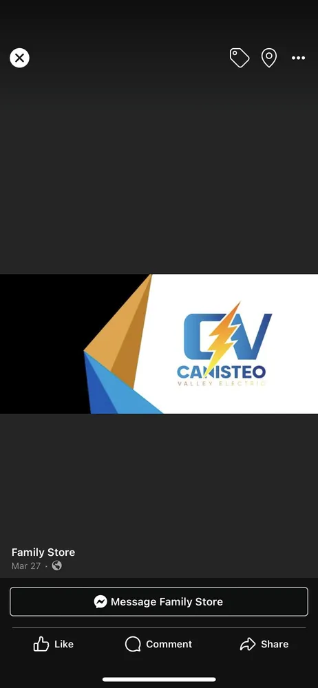 Slide of Canisteo Valley Electric