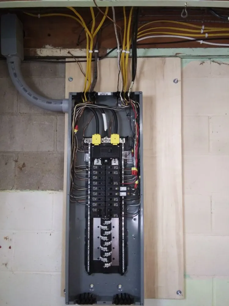 Licensed wiring installation in , by Cannon Electric