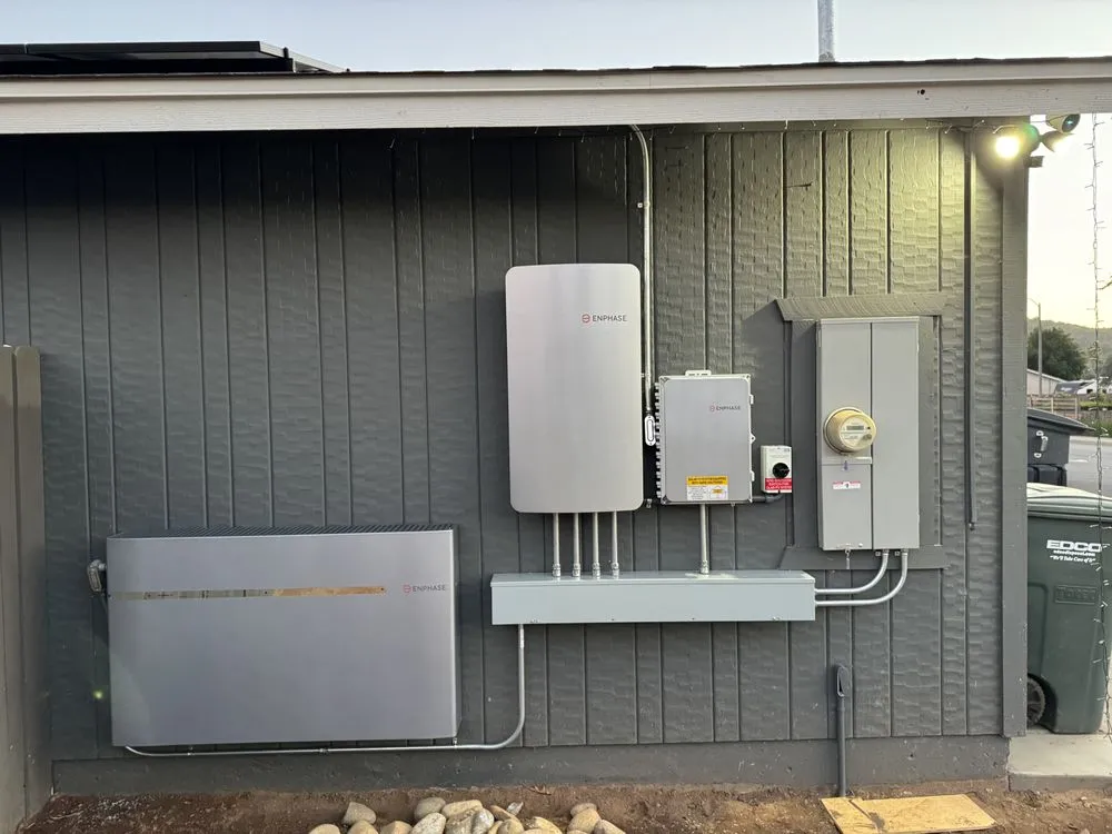 Slide of Cap West Electric and Solar