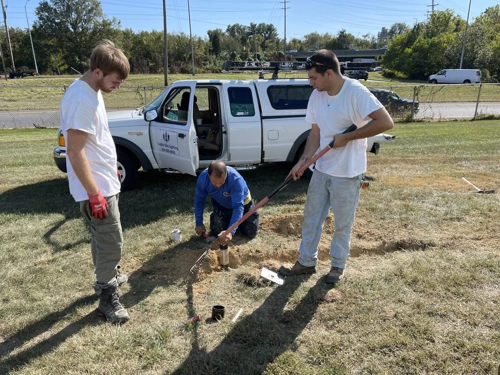 Slide of Capital Site Lighting