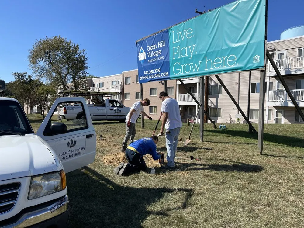 Slide of Capital Site Lighting
