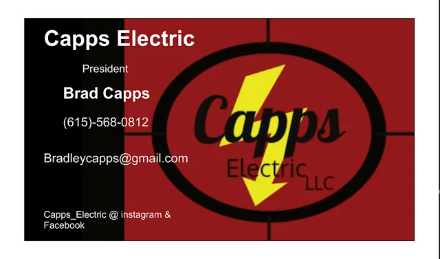 Slide of Capps Electric