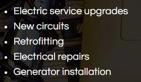 Slide of Caprock Electric