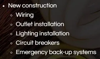 Slide of Caprock Electric