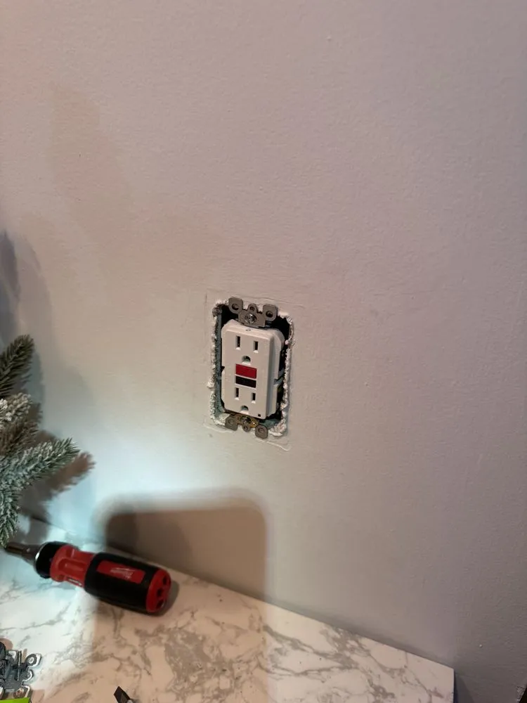 Expert outlet and switch repair experts serving ,  - Captain Handyman