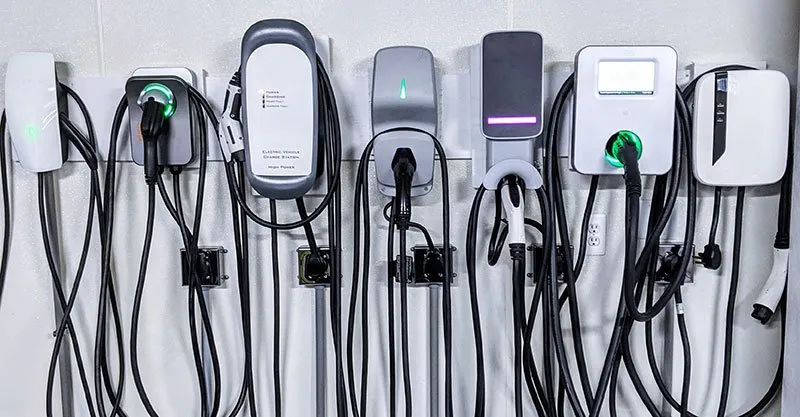 Slide of Car Charging Pros